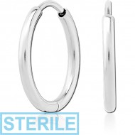 STERILE SURGICAL STEEL HUGGIES PAIR