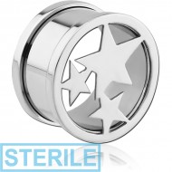STERILE STAINLESS STEEL CUT OUT THREADED TUNNEL
