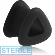 STERILE SILICONE DOUBLE FLARED TRIANGULAR TUNNEL