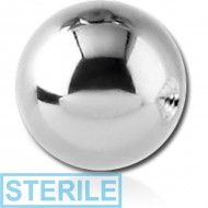 STERILE TITANIUM BALL FOR BALL CLOSURE RING