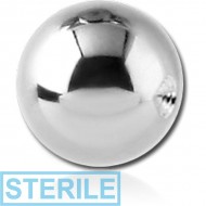 STERILE TITANIUM BALL FOR BALL CLOSURE RING BIG GAUGE