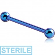 STERILE ANODISED TITANIUM BARBELL