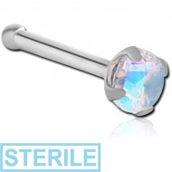 STERILE TITANIUM PRONG SET 2.5MM JEWELLED NOSE BONE