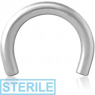 STERILE TITANIUM INTERNALLY THREADED MICRO CIRCULAR BARBELL PIN