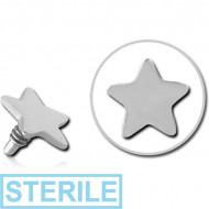 STERILE TITANIUM FOR 1.2MM INTERNALLY THREADED PINS - STAR