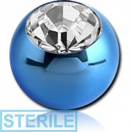 STERILE ANODISED TITANIUM VALUE JEWELLED MICRO BALL
