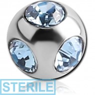 STERILE TITANIUM MULTI VALUE JEWELLED MICRO BALL