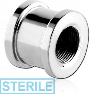 STERILE STAINLESS STEEL THREADED TUNNEL
