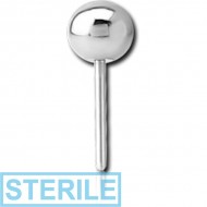 STERILE TITANIUM THREADLESS BALL