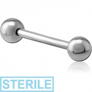 STERILE TITANIUM THREADLESS BARBELL PIERCING