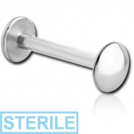 STERILE TITANIUM THREADLESS DISC LABRET