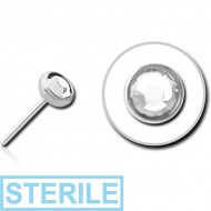 STERILE TITANIUM JEWELLED THREADLESS DISC
