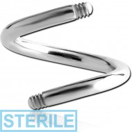 STERILE TITANIUM BODY SPIRAL PIN