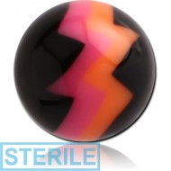 STERILE UV ACRYLIC BALL ZIGZAG