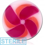 STERILE UV ACRYLIC TWISTER FLOWER BALL