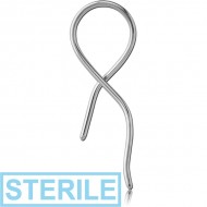 STERILE SURGICAL STEEL FISH HOOK