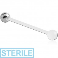 STERILE BIOFLEX BALL ENDED BARBELL WITH TITANIUM BALL PIERCING