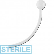 STERILE BIOFLEX BALL ENDED CURVED BARBELL PIN
