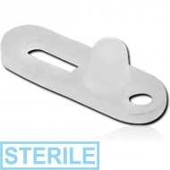 STERILE BIOFLEX INTERNALLY THREADED DERMAL ANCHOR PIN PIERCING