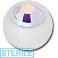 STERILE BIOFLEX SWAROVSKI CRYSTAL JEWELLED MICRO BALL PIERCING
