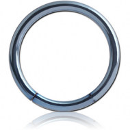 ANODISED SURGICAL STEEL SMOOTH SEGMENT RING PIERCING