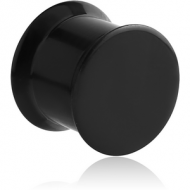 BLACK PVD COATED TITANIUM BOX PLUG PIERCING