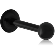 BLACK PVD COATED TITANIUM INTERNALLY THREADED LABRET