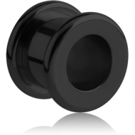 BLACK PVD COATED TITANIUM ROUND EDGE TUNNEL