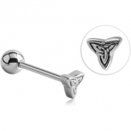 SURGICAL STEEL BARBELL PIERCING