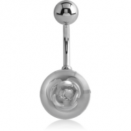 SURGICAL STEEL CUP ROSE NAVEL BANANA