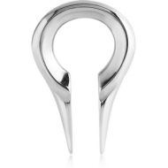 SURGICAL STEEL CLAW - POINTY HORSESHOE