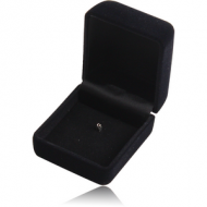 DISPLAY-VELVET SPRAY INDIVIDUAL ONE CLIP BOX SMALL PIERCING