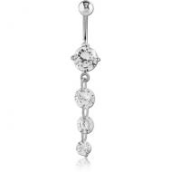 SURGICAL STEEL ROUND PRONG SET