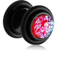 UV ACRYLIC DRUSY RESIN FAKE PLUG PIERCING