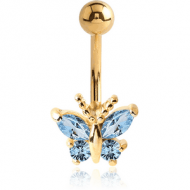 GOLD PVD COATED BRASS PART EMPTY PART PIERCING