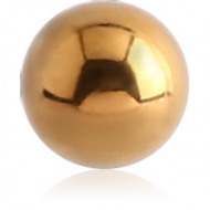 GOLD PVD COATED SURGICAL STEEL MICRO BALL PIERCING