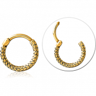GOLD PVD COATED SURGICAL STEEL MULTI PURPOSE CLICKER