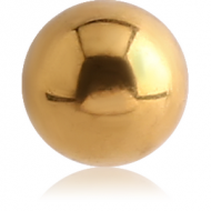 GOLD PVD COATED TITANIUM MICRO BALL