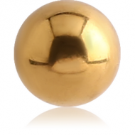 GOLD PVD COATED TITANIUM MICRO BALL PIERCING