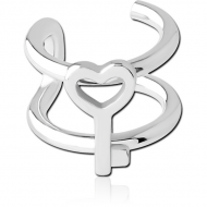 SURGICAL STEEL ILLUSION EAR CUFF