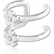 SURGICAL STEEL ILLUSION EAR CUFF