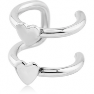 SURGICAL STEEL ILLUSION EAR CUFF