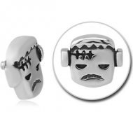 SURGICAL STEEL ATTACHMENT FOR 1.6 MM INTERNALLY THREADED PINS - CHILD PIERCING
