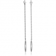 SURGICAL STEEL JEWELLED MICRO ATTACHMENT FOR 1.2MM INTERNALLY THREADED PINS