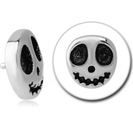 SURGICAL STEEL MICRO ATTACHMENT FOR 1.2MM INTERNALLY THREADED PINS - GHOST PIERCING