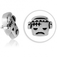 SURGICAL STEEL MICRO ATTACHMENT FOR 1.2MM INTERNALLY THREADED PINS - CHILD PIERCING