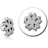 SURGICAL STEEL MICRO ATTACHMENT FOR 1.2MM INTERNALLY THREADED PINS PIERCING