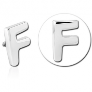 SURGICAL STEEL MICRO ATTACHMENT FOR 1.2MM INTERNALLY THREADED PINS - F PIERCING