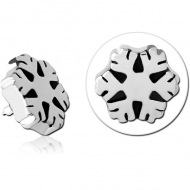 SURGICAL STEEL MICRO ATTACHMENT FOR 1.2MM INTERNALLY THREADED PINS PIERCING