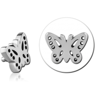 SURGICAL STEEL MICRO ATTACHMENT FOR 1.2MM INTERNALLY THREADED PINS PIERCING